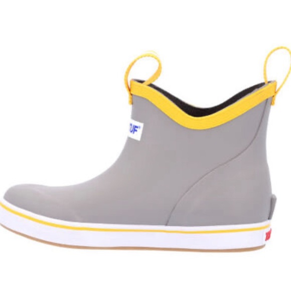 Xtratuf Kid’s Ankle Deck Boot Grey/Yellow Children’s 7 - Picture 6 of 12
